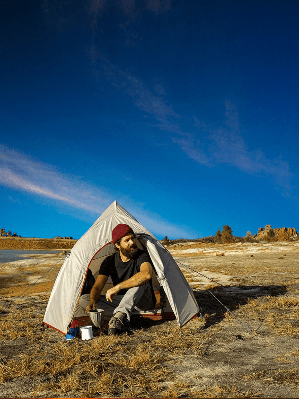 1 Mann Zelt 4 Jahreszeiten Ultraleicht Nylon Hiking Planet