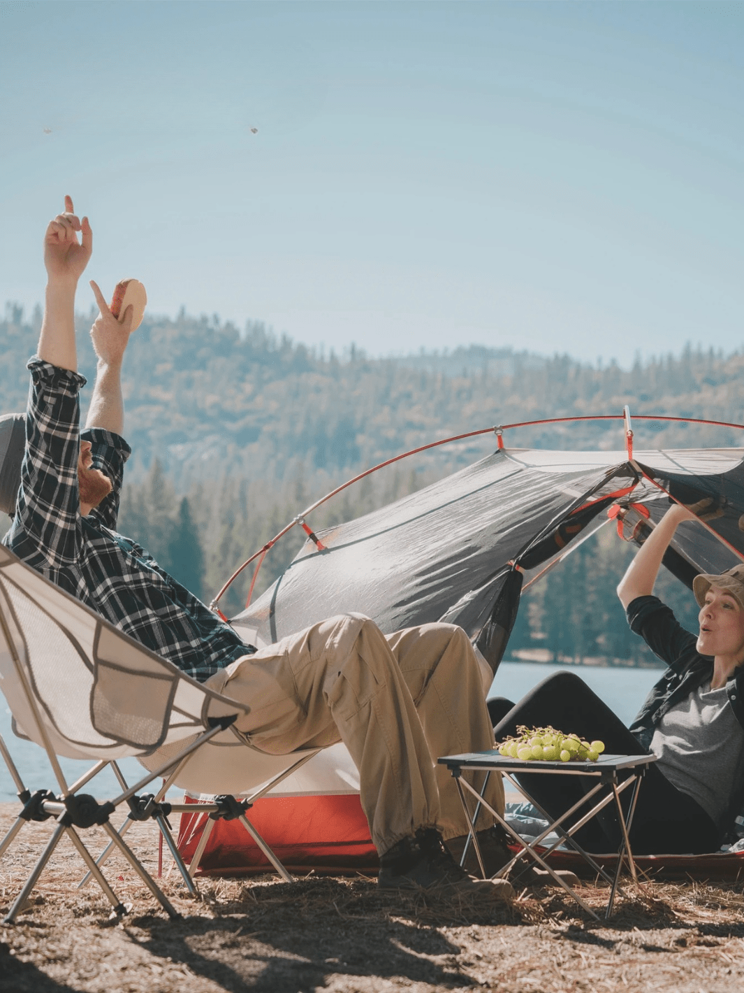 2-Personen-Zelt PU3000 Mm Biwakzelt Hiking Planet