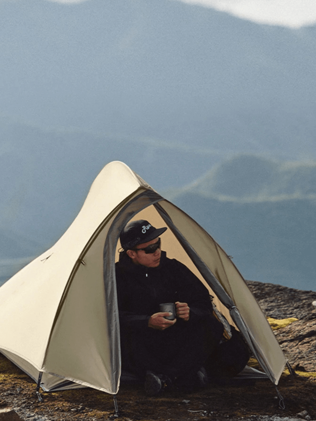 2 Personen Zelt Ultraleicht Nylon Hiking Planet