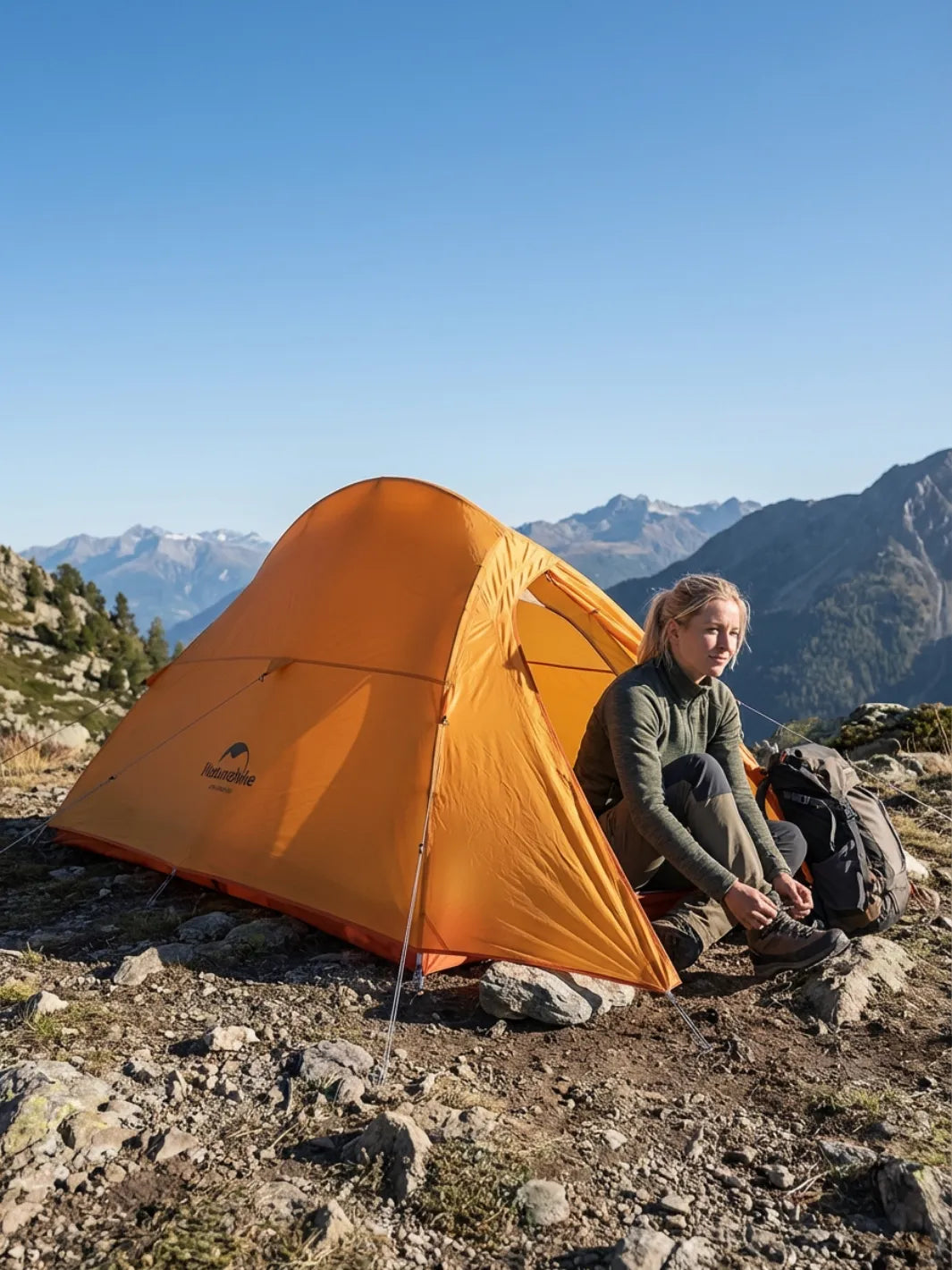 3-Jahreszeiten-Zelt PU3000 Mm PU5000 Hiking Planet