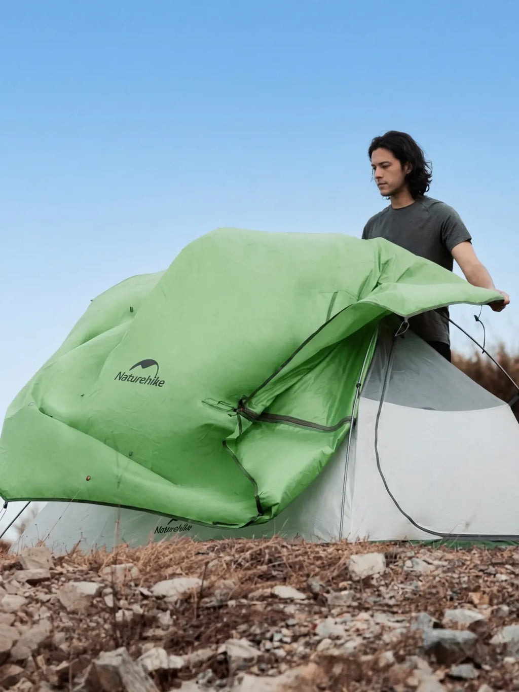 3-Jahreszeiten-Zelt PU3000 Mm PU5000 Hiking Planet