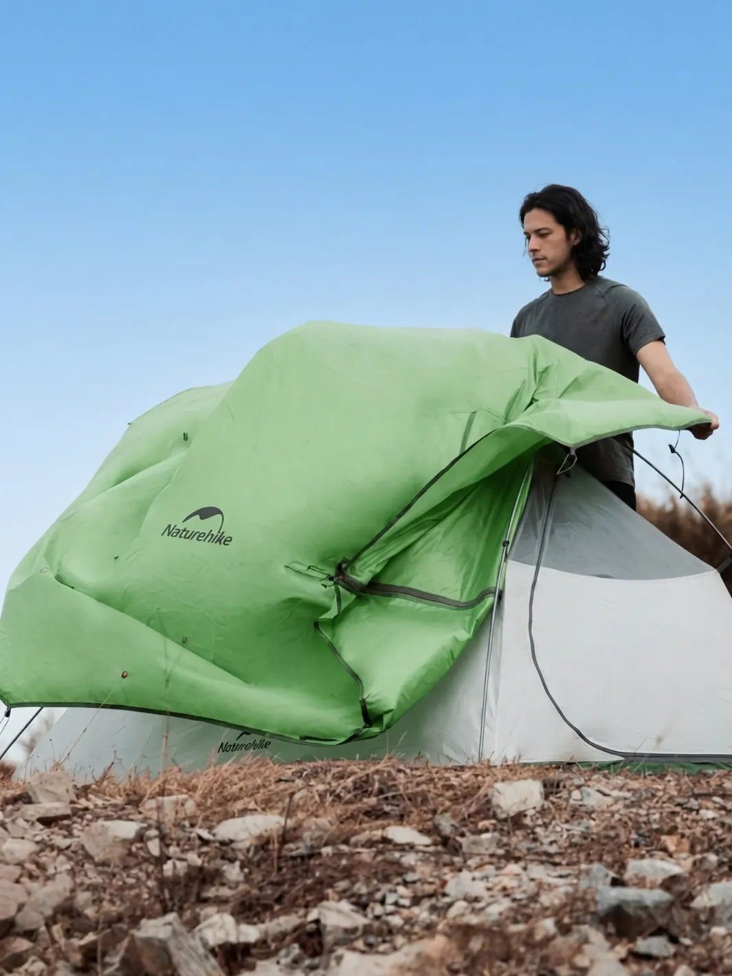 3-Jahreszeiten-Zelt PU3000 Mm PU5000 Hiking Planet