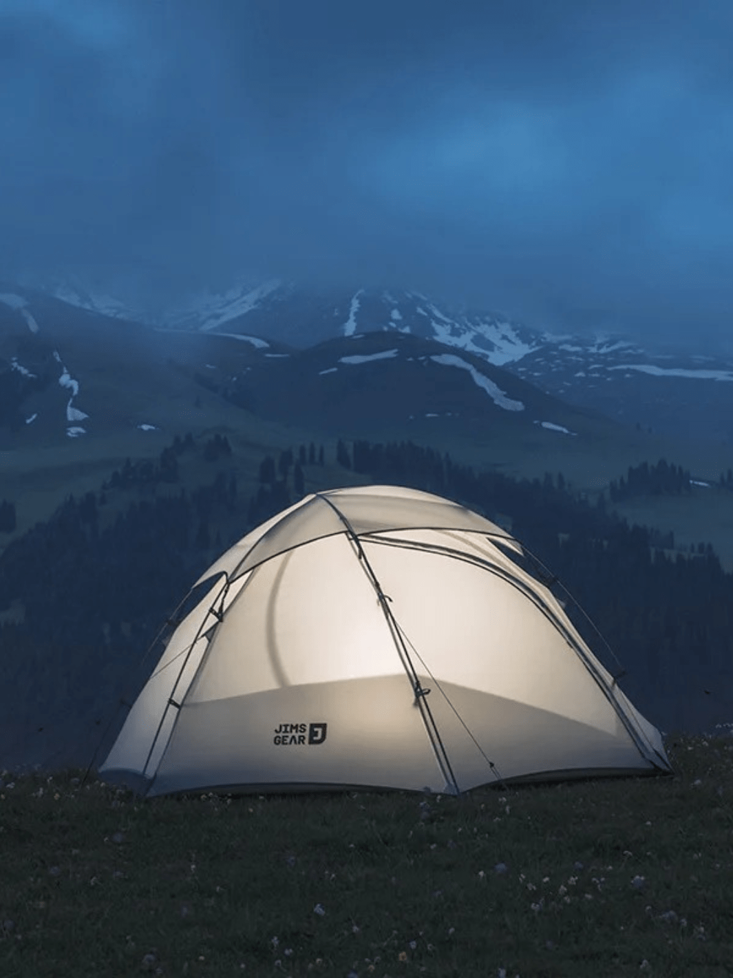 4 Jahreszeiten Zelt 1 Person Leicht Einfarbig Hiking Planet