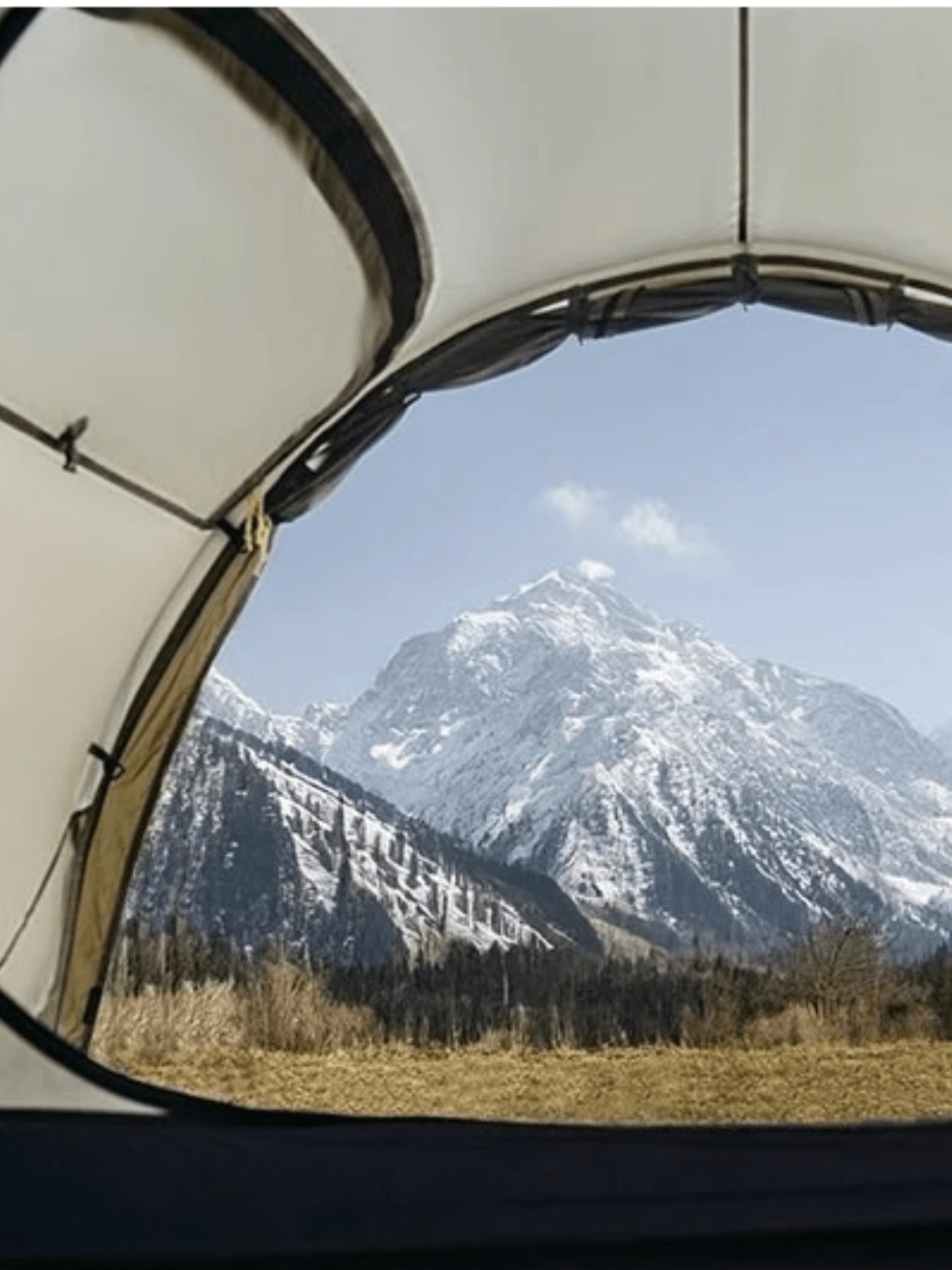 4 Jahreszeiten Zelt 3 Personen Tunnelzelt Grün Hiking Planet