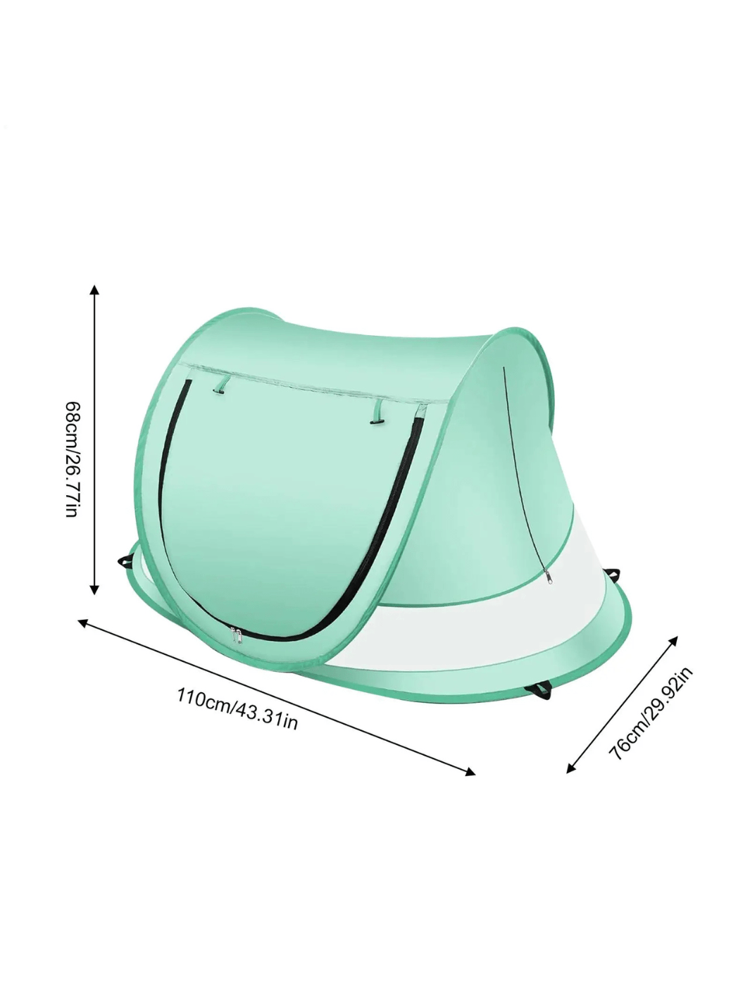 Baby-Strandmuschel Pop-Up-Zelt Hiking Planet