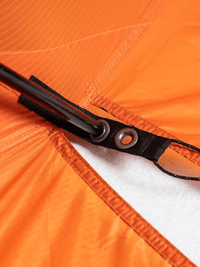 Basislager Zelt Orange Aluminium Hiking Planet