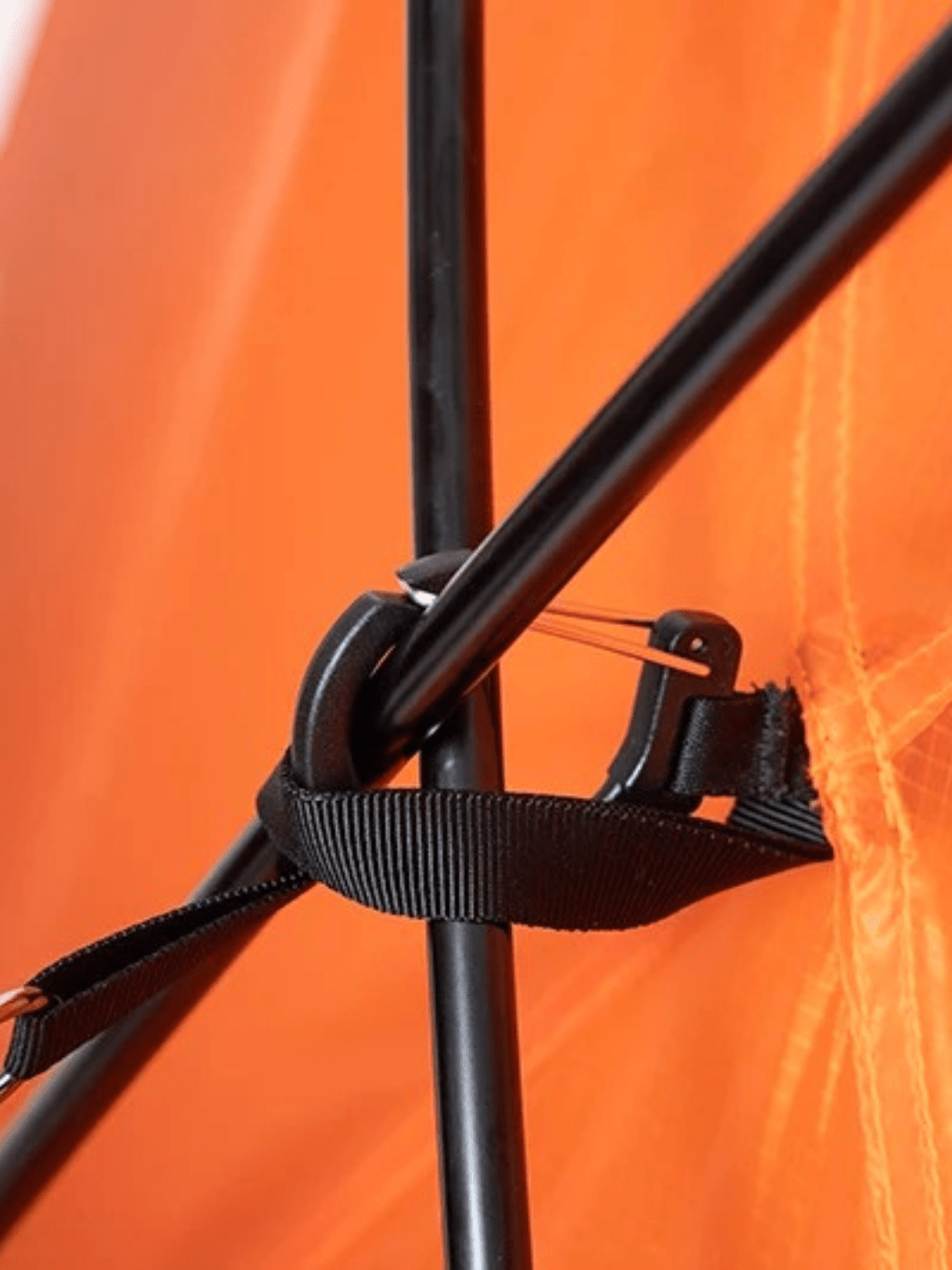 Basislager Zelt Orange Aluminium Hiking Planet