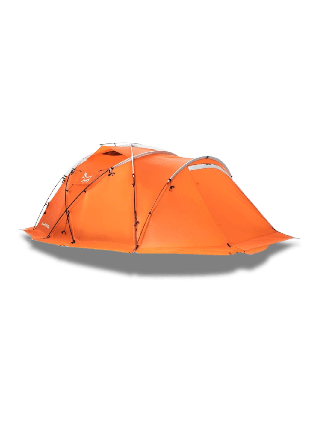Basislager Zelt Orange Aluminium Hiking Planet