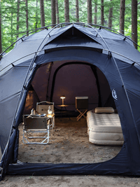 Black And Fresh Zelt Kuppelzelt Schwarz Hiking Planet