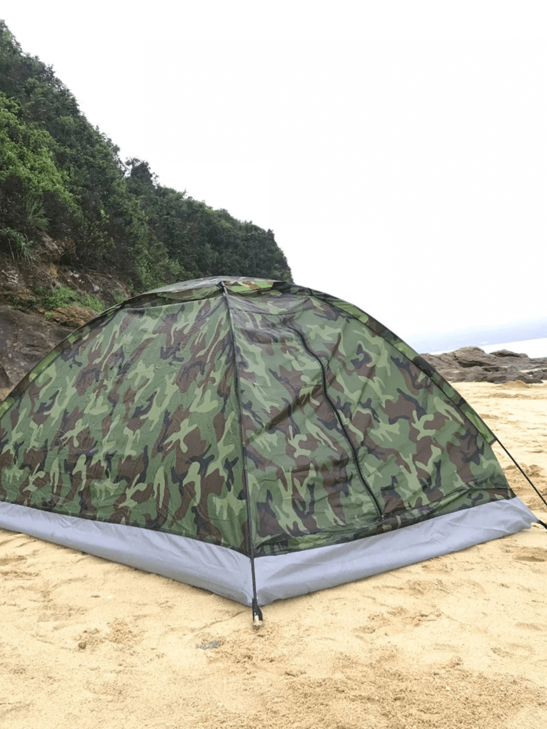 Camp Zelt Tarnmuster Kuppelzelt Hiking Planet