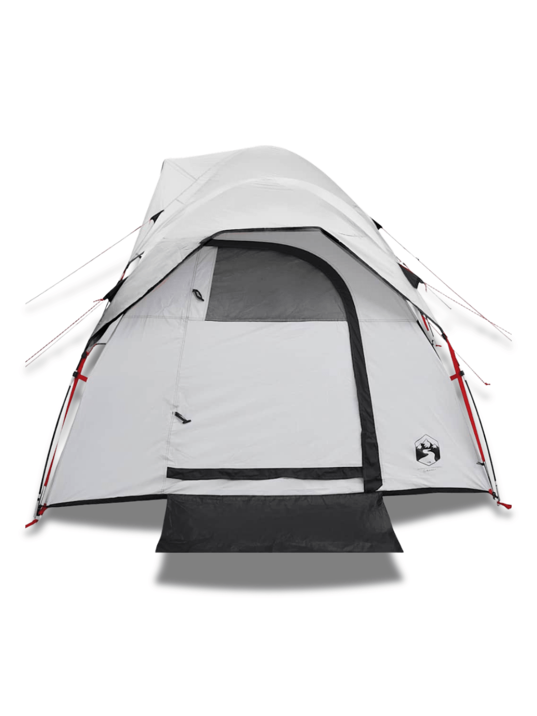 Doppelkabinen Zelt Camping Verdunkelnd Weiß Hiking Planet