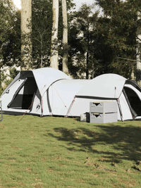 Doppelkabinen Zelt Camping Verdunkelnd Weiß Hiking Planet
