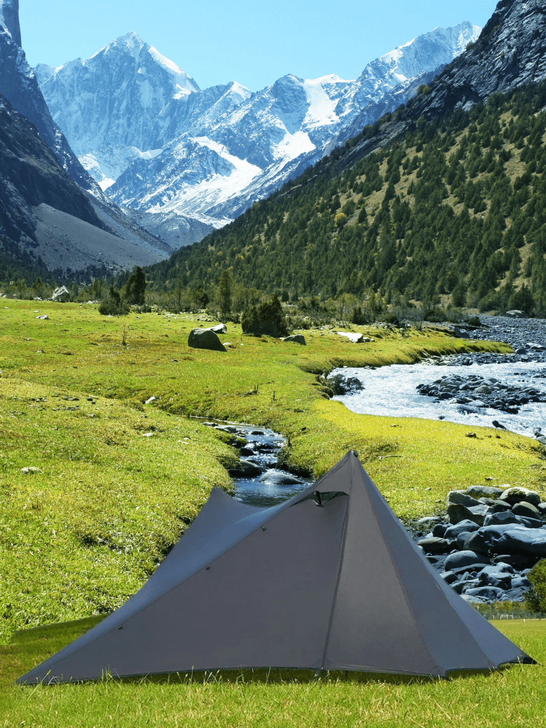 Einmann Zelt Fresh & Black Trekkingzelt Hiking Planet