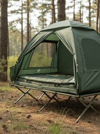 Feldbett Mit Zelt 4-In-1-Set Luftmatratze Und Schlafsack Hiking Planet