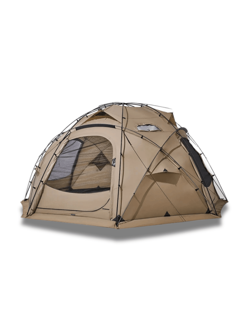 Geodät Zelt Kuppelzelt Beige Hiking Planet