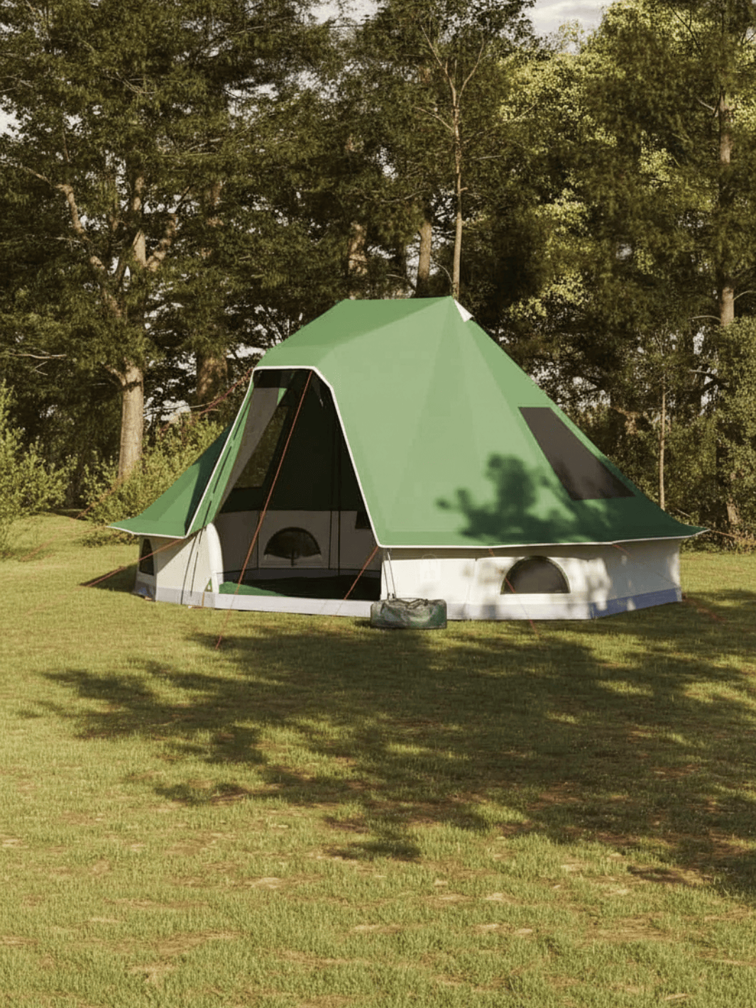 Glamping Zelt Grün Wasserdicht Hiking Planet