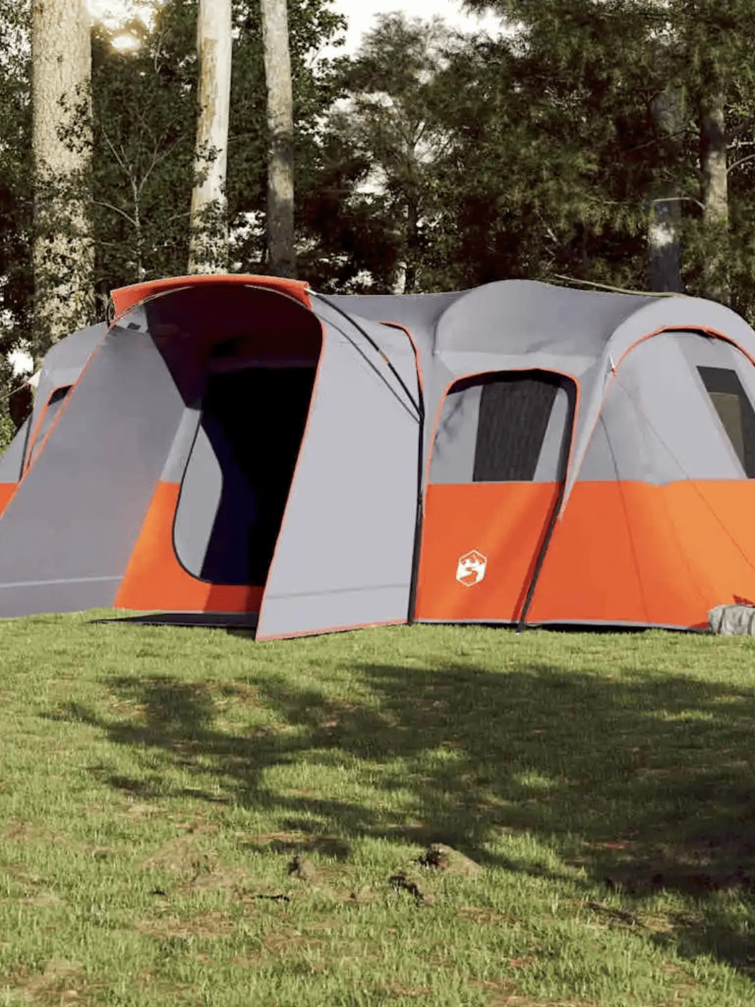 Nylon-Zelt Mit PU-Beschichtung Bis 10 Personen Tunnelzelt Hiking Planet