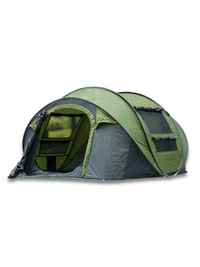 Pop-Up Zelt 4 Personen Wurfzelt Zweifarbig Hiking Planet