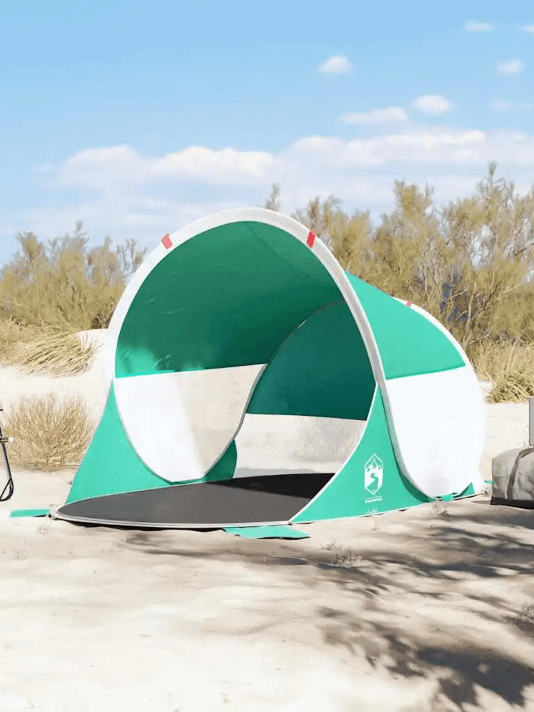Pop-Up-Zelt In Mintgrün Hiking Planet