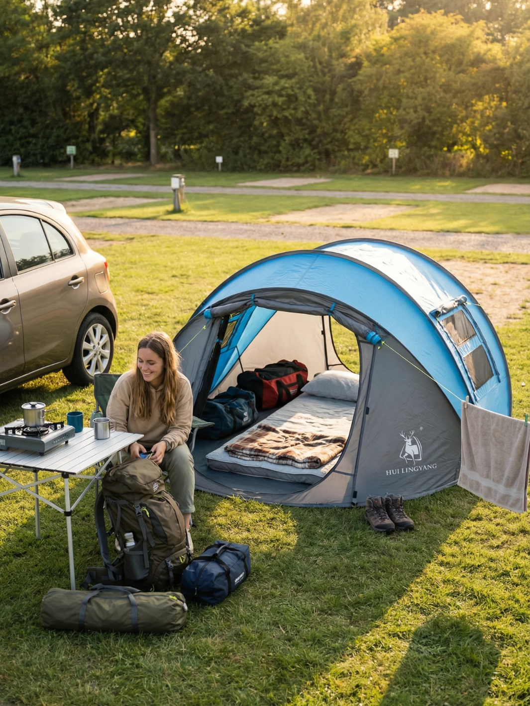 Pop Up Zelt Wasserdicht Wurfzelt Hiking Planet