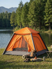 Wasserdichtes Oxford-Nylon-Zelt 210 × 195 × 140 Cm Hiking Planet