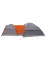 Zelt 4 Personen 2 Schlafräume Glasfaser Zweifarbig Hiking Planet