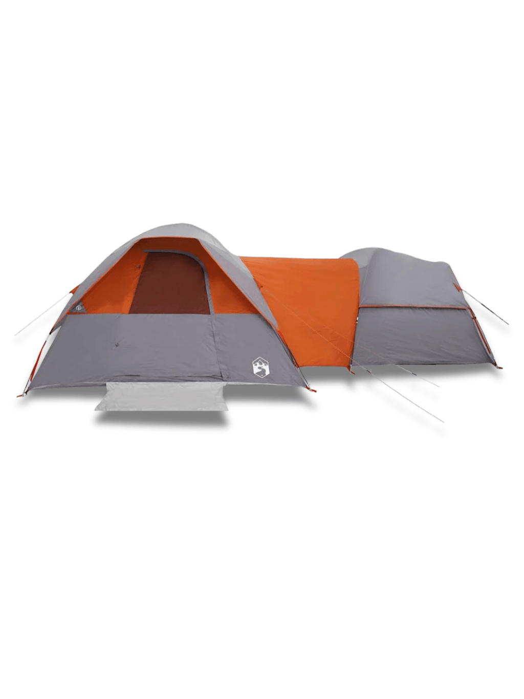 Zelt 4 Personen 2 Schlafräume Glasfaser Zweifarbig Hiking Planet