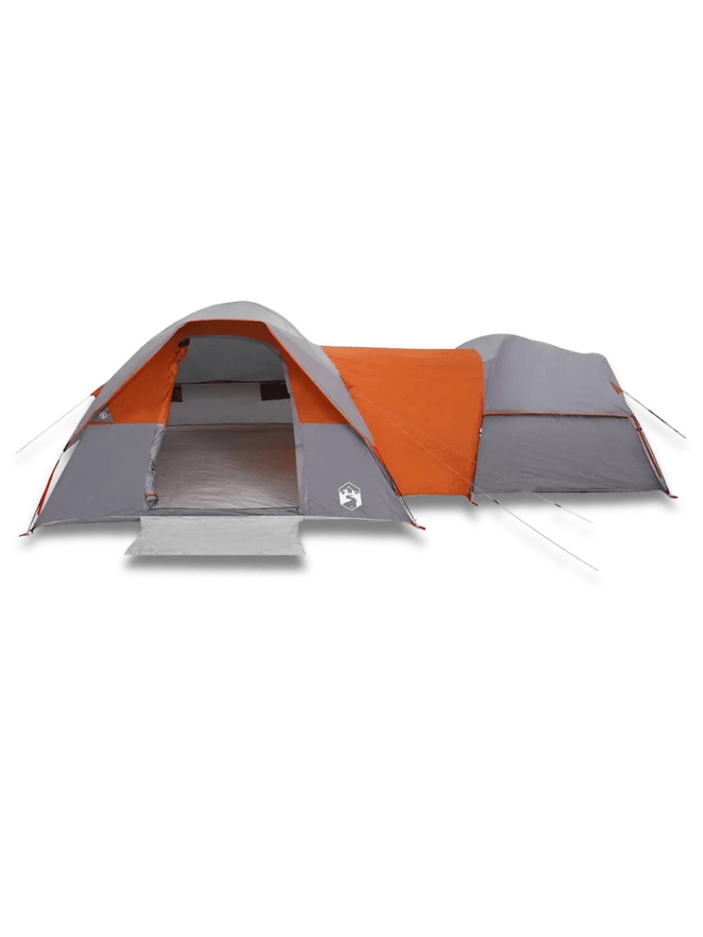 Zelt 4 Personen 2 Schlafräume Glasfaser Zweifarbig Hiking Planet