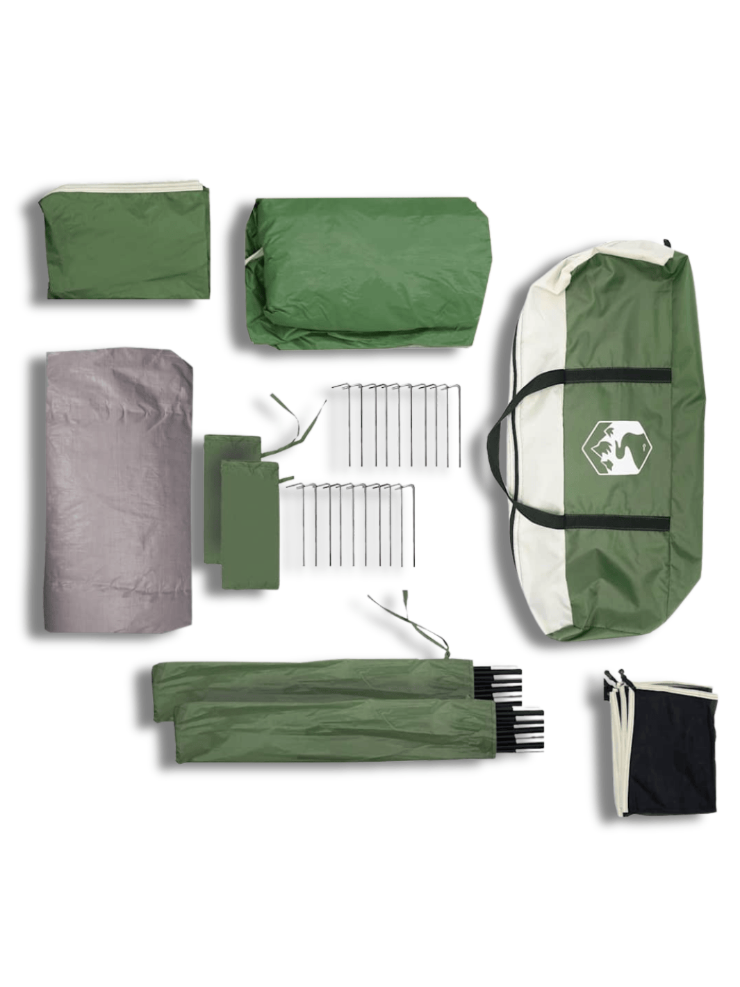 Zelt Abnehmbares Überzelt Polyester Mit PU-Beschichtung Hiking Planet