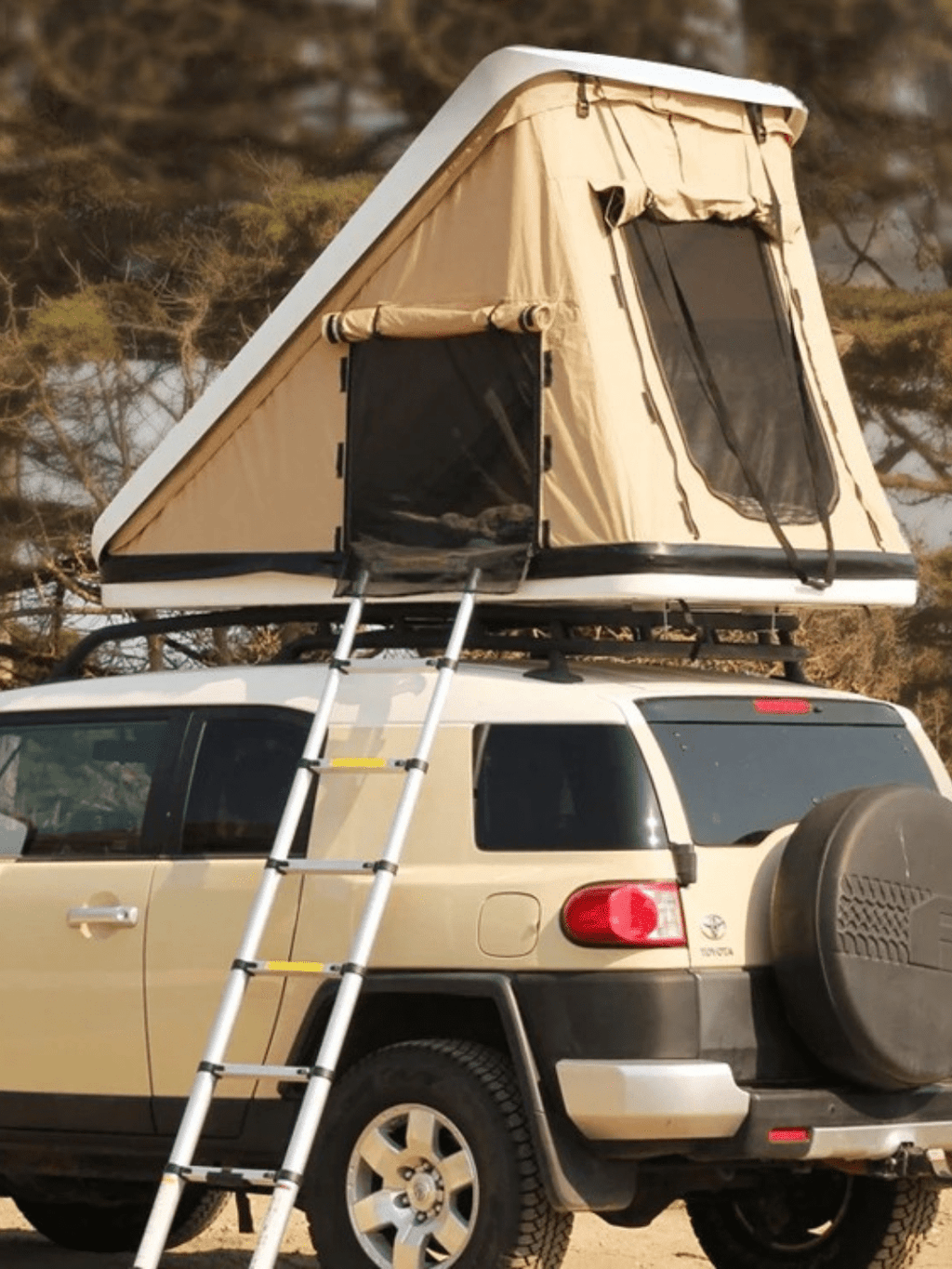 Zelt ABS-Kunststoff Hartschalen Beige Hiking Planet