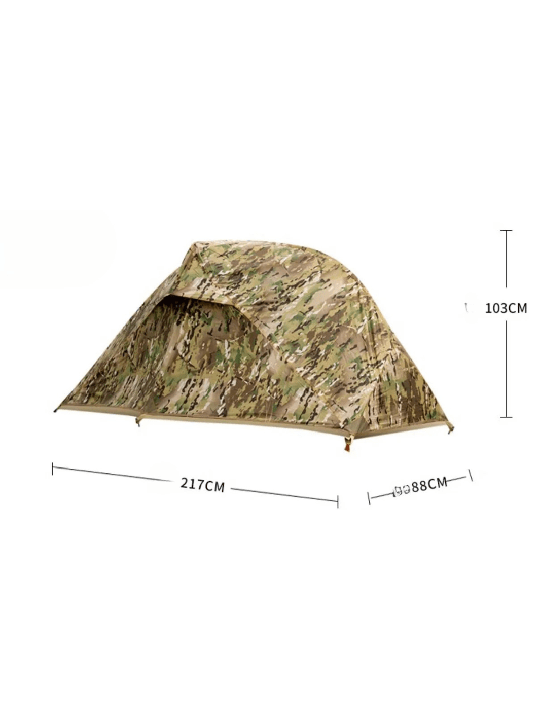 Zelt Aluminium Camouflage Ultraleicht Hiking Planet