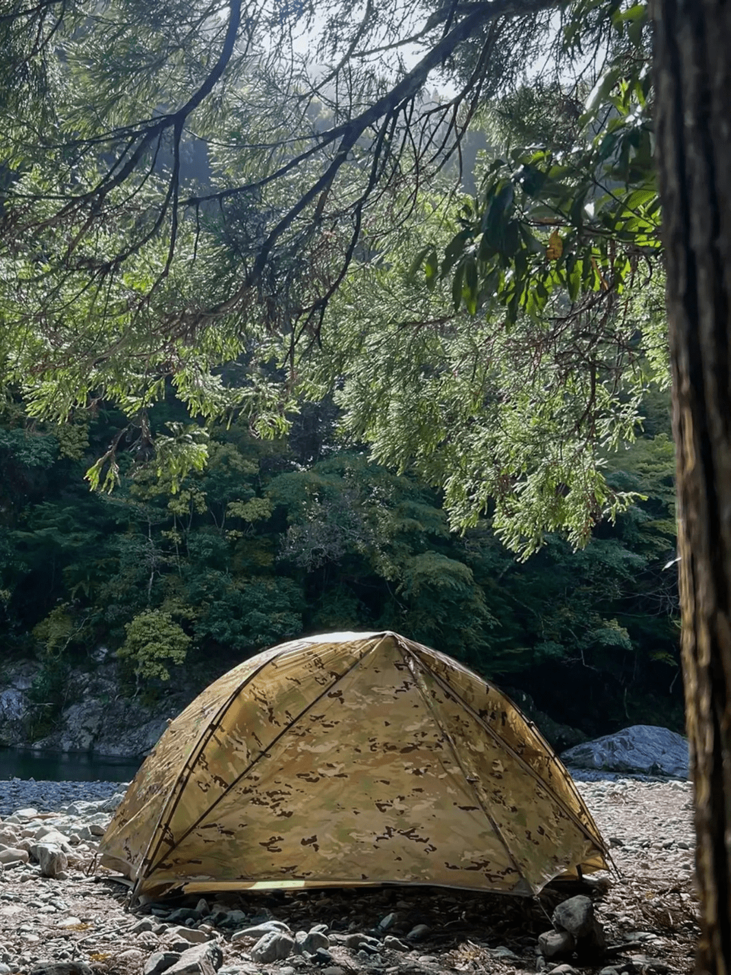 Zelt Aluminium Camouflage Ultraleicht Hiking Planet