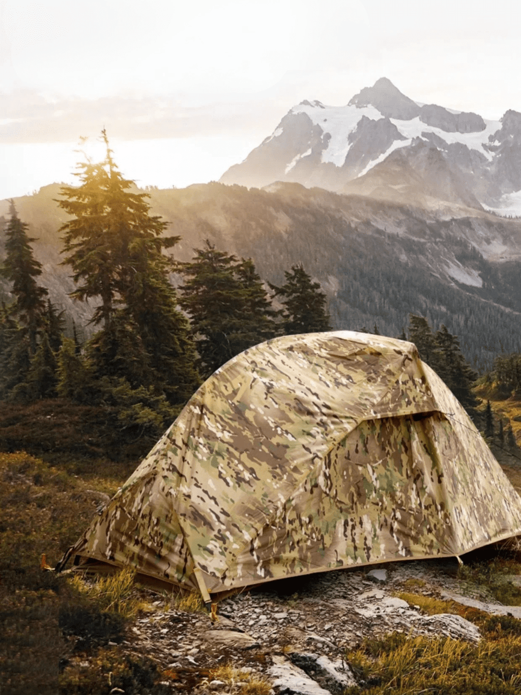Zelt Aluminium Camouflage Ultraleicht Hiking Planet