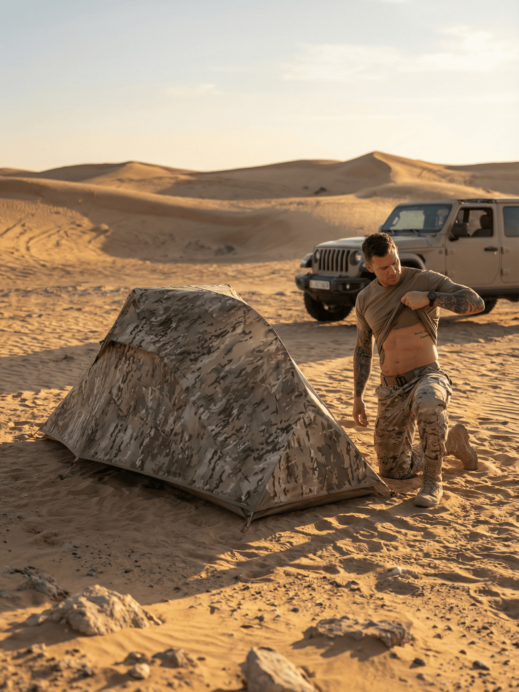 Zelt Aluminium Camouflage Ultraleicht Hiking Planet