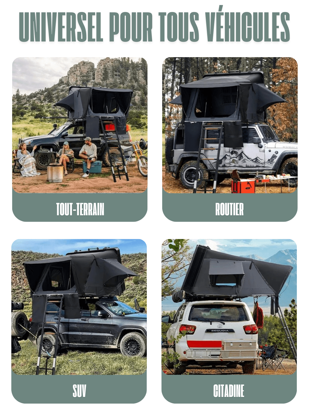 Zelt Aluminium Hartschalen Hiking Planet
