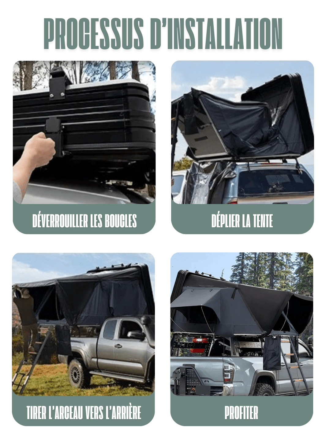 Zelt Aluminium Hartschalen Hiking Planet