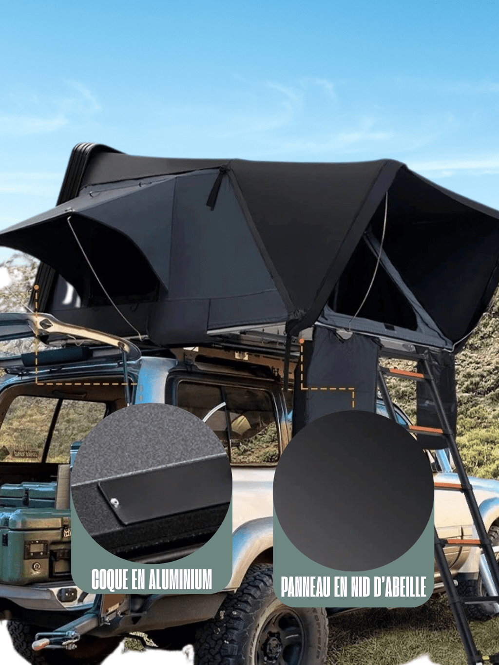 Zelt Aluminium Hartschalen Hiking Planet