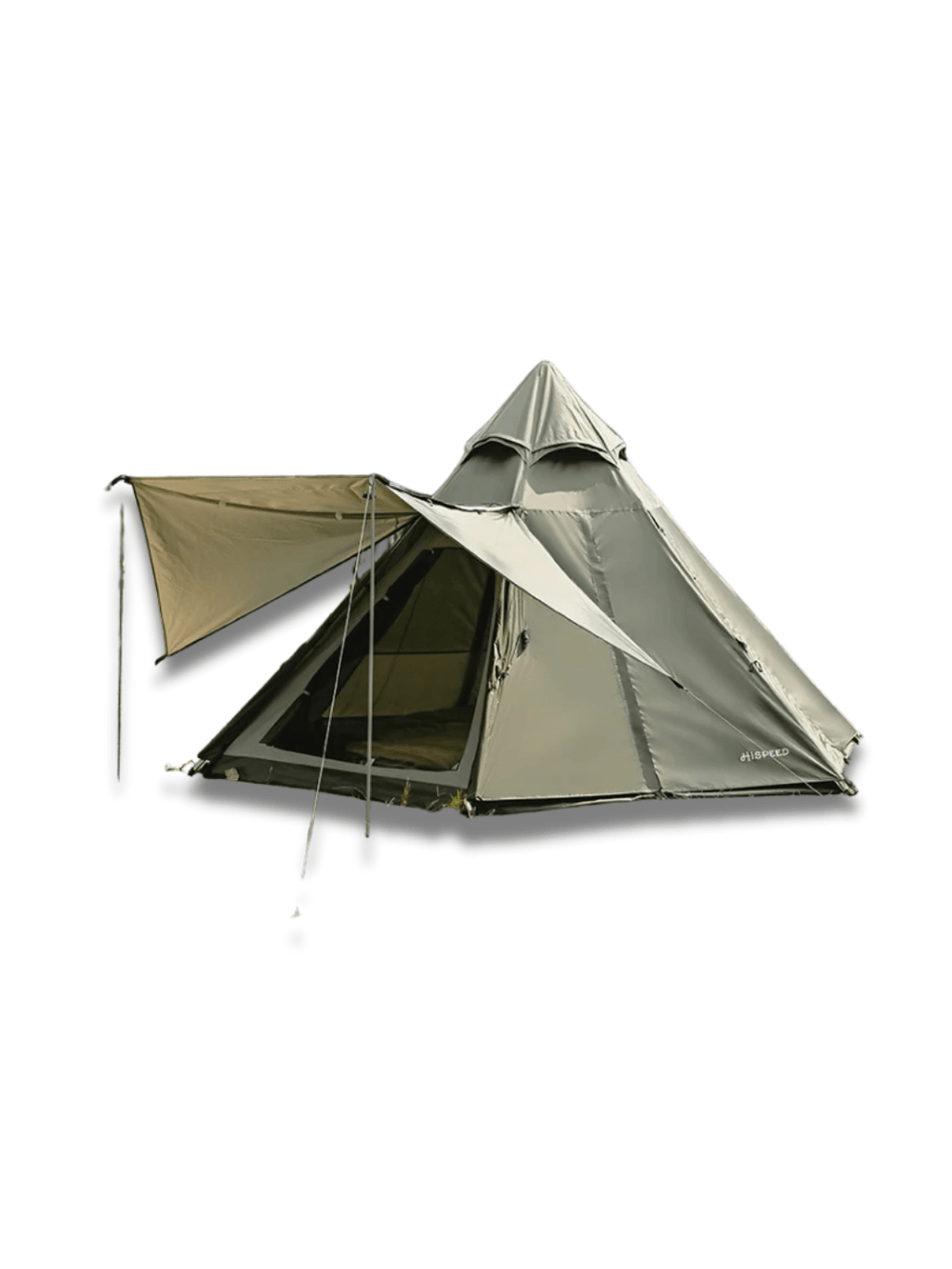 Zelt Aluminiumlegierung Doppellagig PU2000 Mm Hiking Planet
