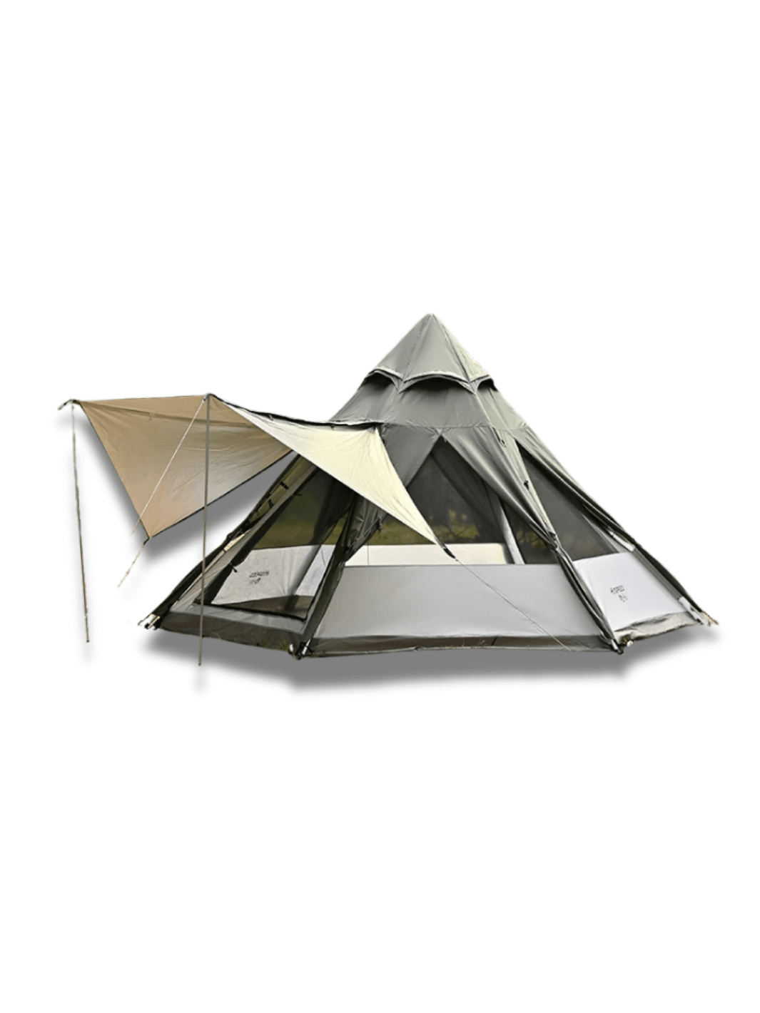 Zelt Aluminiumlegierung Doppellagig PU2000 Mm Hiking Planet