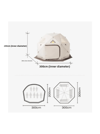 Zelt Automatik PU2000 Mm Hiking Planet