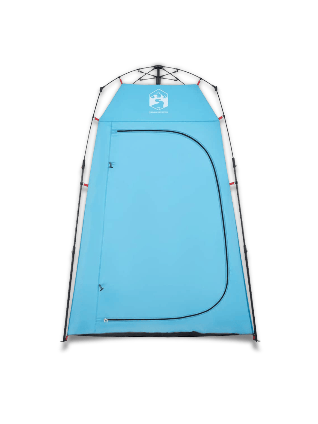 Zelt Blau Mit Integriertem Boden Hiking Planet