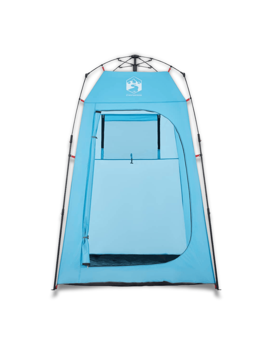 Zelt Blau Mit Integriertem Boden Hiking Planet