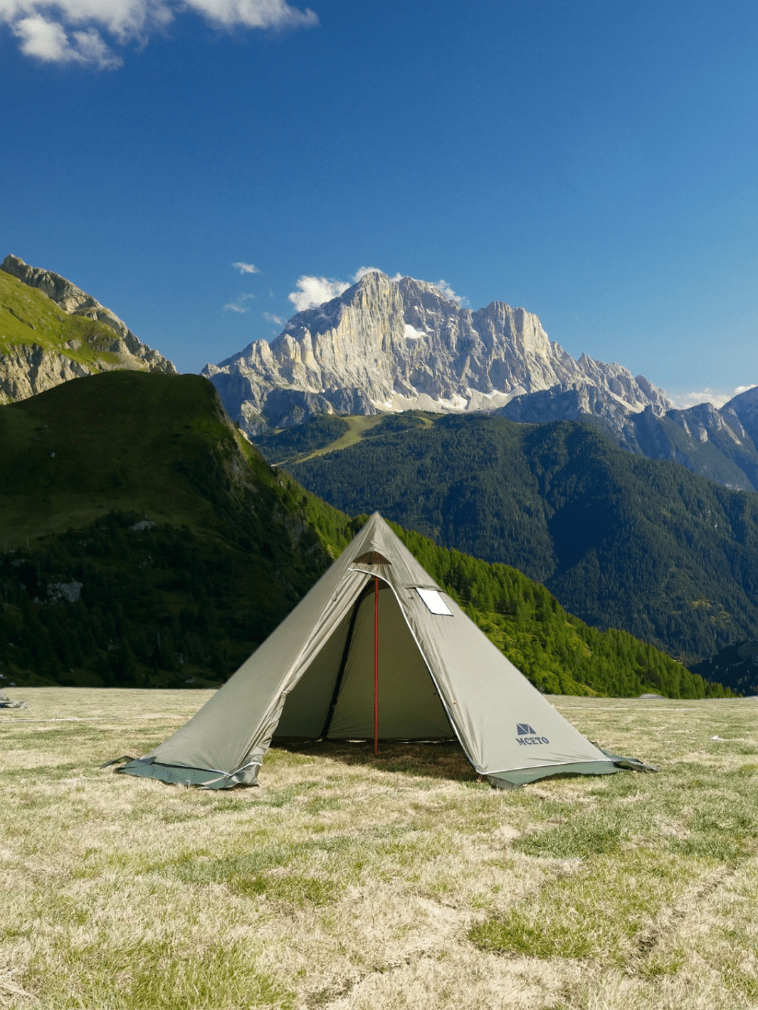 Zelt Canvas Für 4 Bis 6 Personen Mit Ofenöffnung Hiking Planet