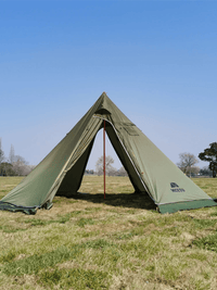 Zelt Canvas Für 4 Bis 6 Personen Mit Ofenöffnung Hiking Planet