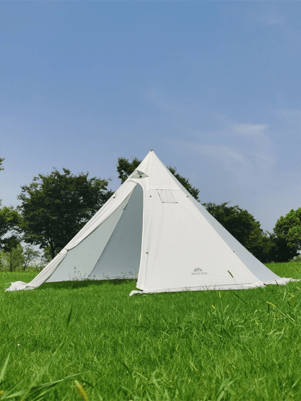 Zelt Canvas Für 4 Bis 6 Personen Mit Ofenöffnung Hiking Planet