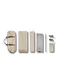 Zelt Dreijahreszeiten Wasserdicht Beige Hiking Planet