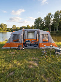 Zelt Fiberglas Tunnelzelt Polyester Hiking Planet