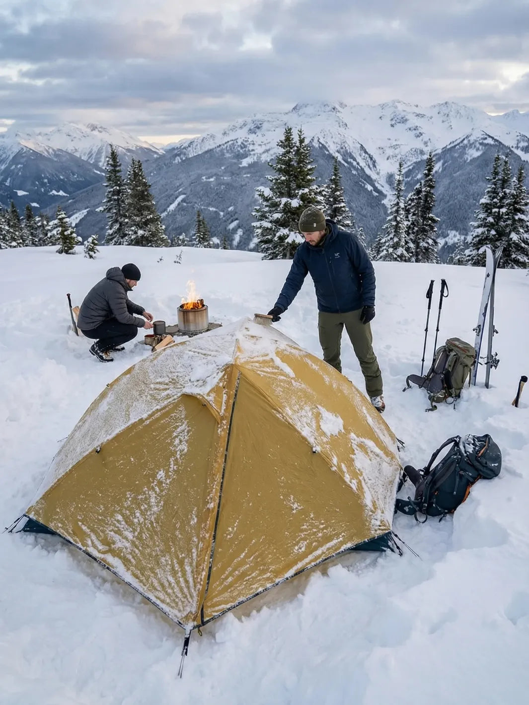 Zelt Freistehend PU3000 Boden Hiking Planet