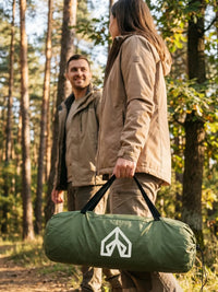 Zelt Für 2 Personen Tunnelzelt Grün Hiking Planet
