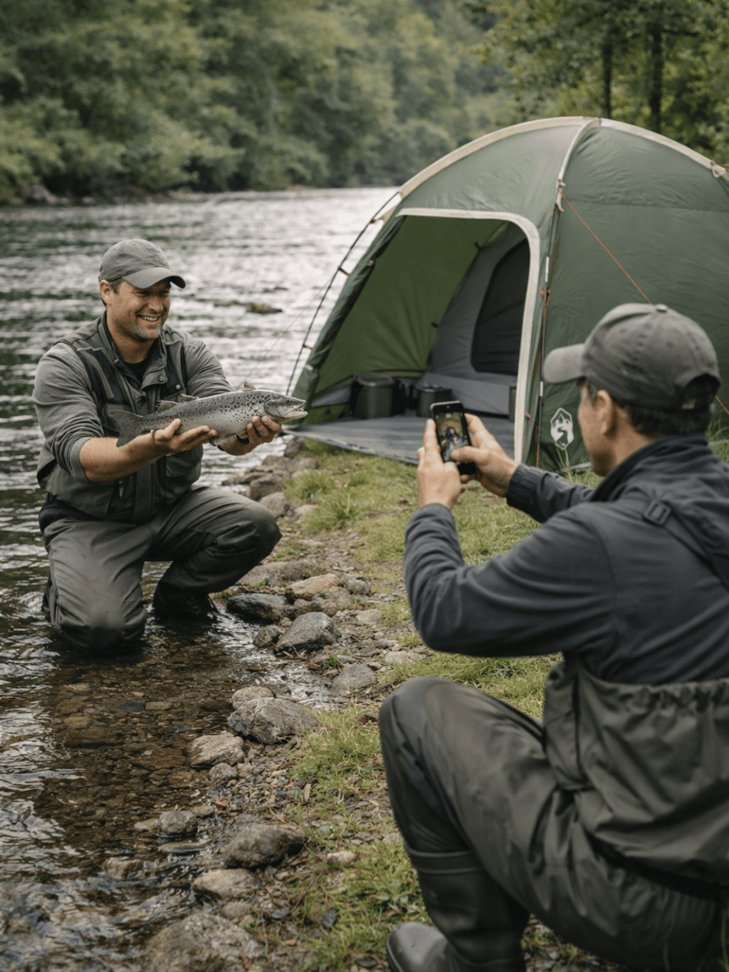 Zelt Für Angler Angel- Kuppelzelt Hiking Planet